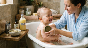BABIES AND BATH