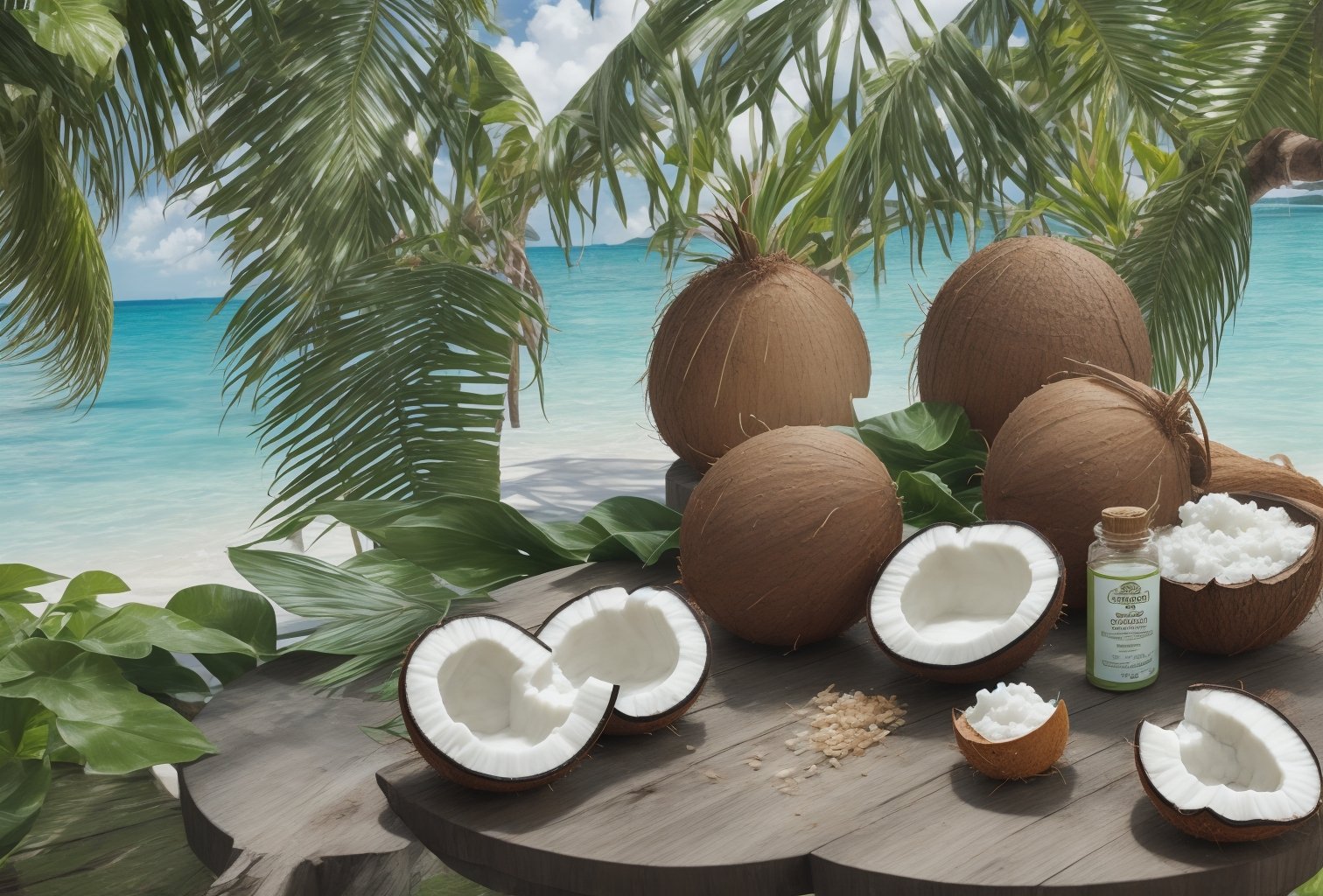 KOKOSÖL - Haarmaske mit Kokosöl