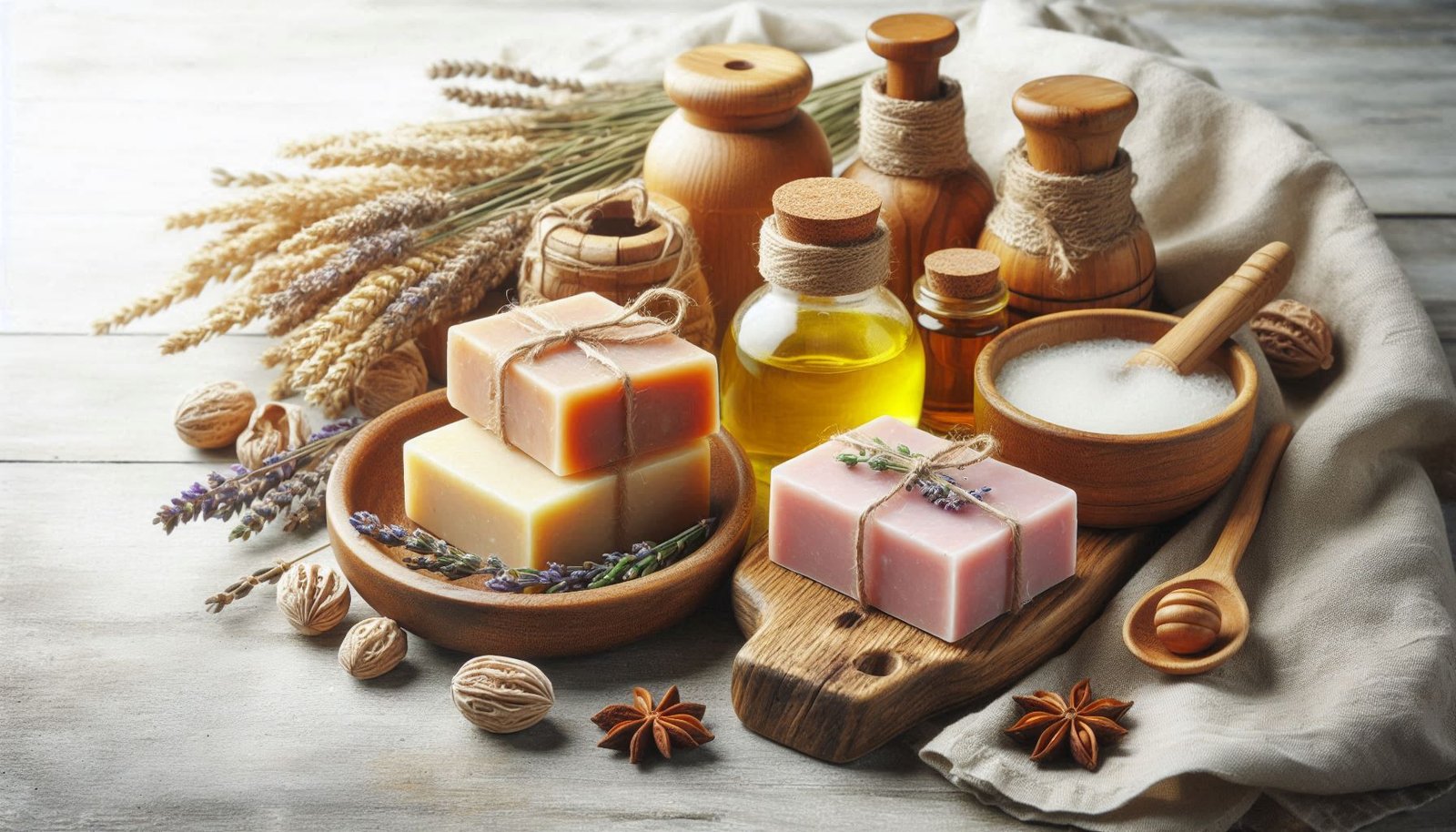 Natural Traditional Soaps - savons traditionnels naturels